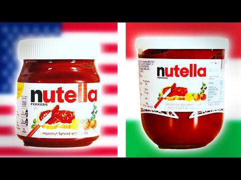 Italian Vs. American Nutella Taste Test