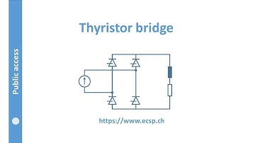 thyristor bridge simulation