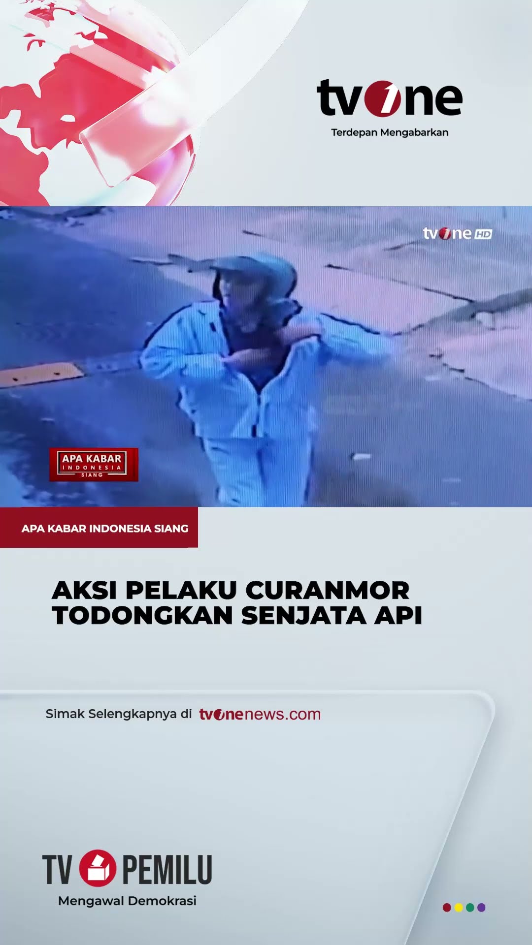 Aksinya Kepergok, Pelaku Curanmor Todongkan Senpi | tvOne