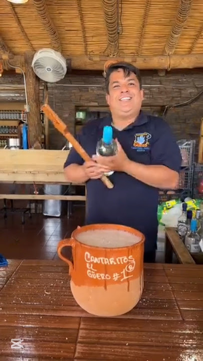 Giant Tequila Cocktail in Mexico! You’ve Never Seen It Served Like THIS 🍹🇲🇽#tequila