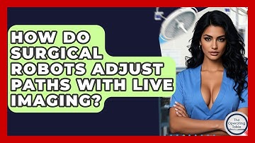 How Do Surgical Robots Adjust Paths With Live Imaging? - The Operating Table