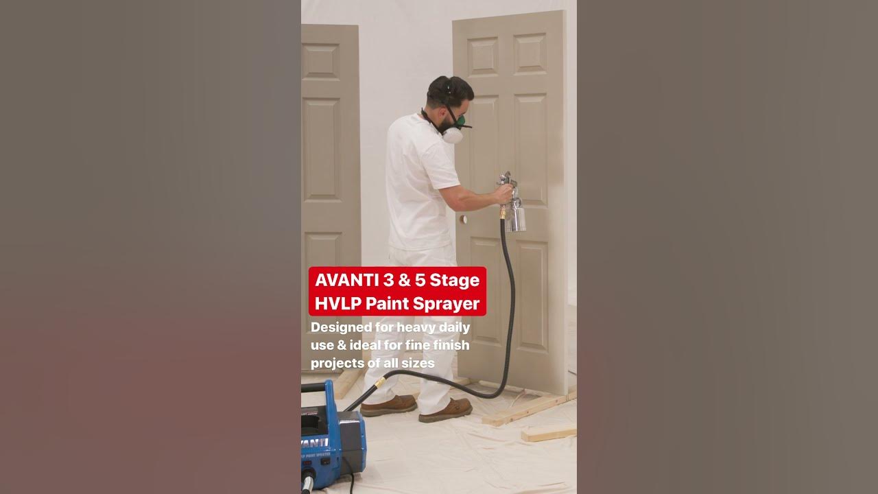 Avanti HVLP 3 & 5 Stage Paint Sprayers Shorts YouTube