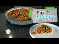 PAY DE CHÍCHARO CON VERDURAS | Con una exquisita base de almendra...