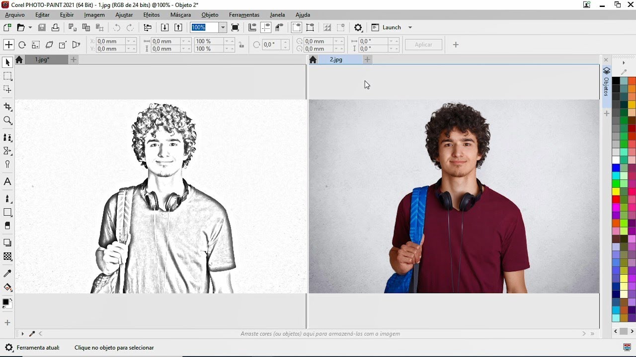Transforme Suas Fotos em Desenhos Incríveis no Corel Photopaint: Tutorial Passo a Passo!