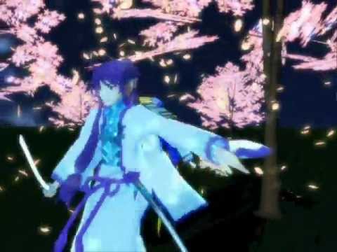 [Vocaloid] 「ささの葉さらら」Sasa No Ha Sarara [Gakupo x Kaito] [MMD]