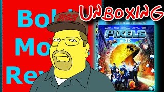 Pixels 3D Blu-Ray Unboxing Digital Hd Giveaway Open In Usa Only
