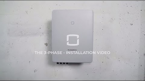 The 3-phase – Installation Video