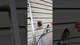 Blocked dryer vent!