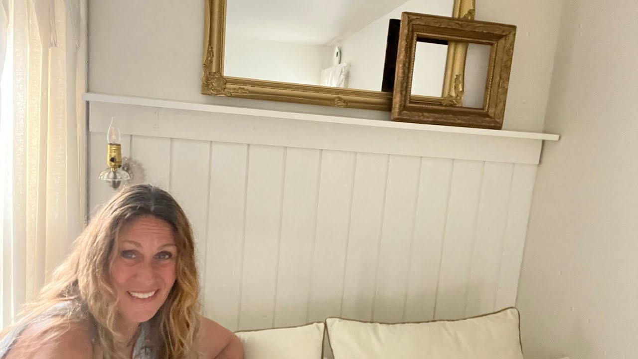 Easy DIY Headboard YouTube