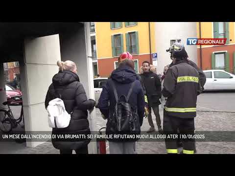 UN MESE DALL'INCENDIO DI VIA BRUMATTI: SEI FAMIGLIE RIFIUTANO NUOVI ALLOGGI ATER  | 10/01/2025