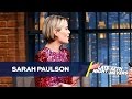 Sarah Paulson Got Freaked Out by a Pilot Whispering Her Name
