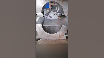 Bending Sheet Into Pipe #shorts