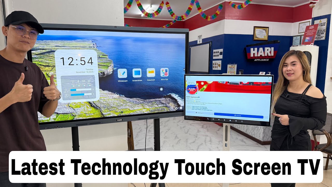 Latest Technology Touch Screen TV, Grabe ang daming Advance Features 