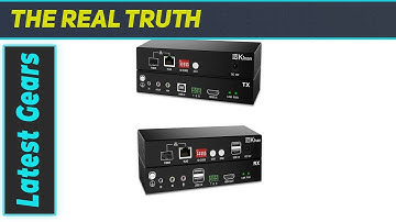 Kinan 4K HDMI USB KVM Extender: The Ultimate Solution for Seamless Video Transmission!