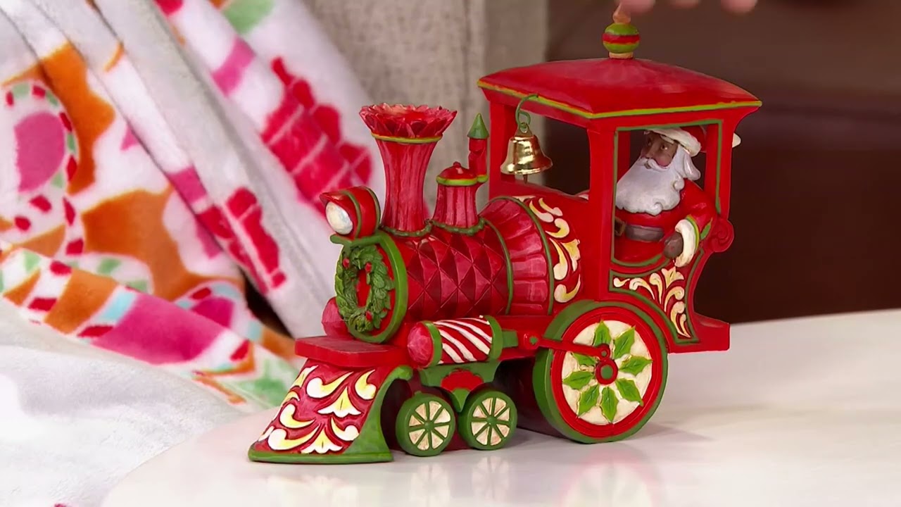 Jim Shore Heartwood Creek 1st Annual Christmas Train on QVC