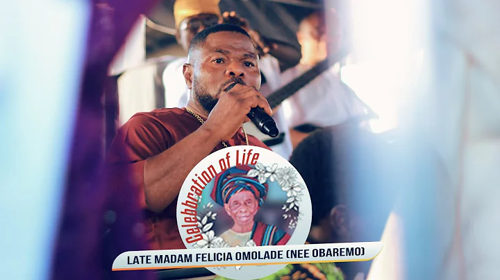 DR. YINKA AYEFELE FOR MRS. IYABO LABAKE AT HER LATE MOTHER'S BURIAL | MADAM FELICIA OMOLADE IN IKARE