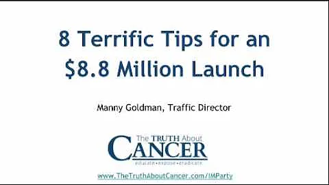8 Terrific Tips for an $8 8 Million Launch - Manny...