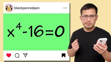 Solving x^4-16=0