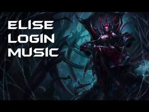 League Of Legends - Elise Login, Speech and Music. [Subtitles]