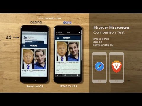 Brave Browser iOS Speed Test