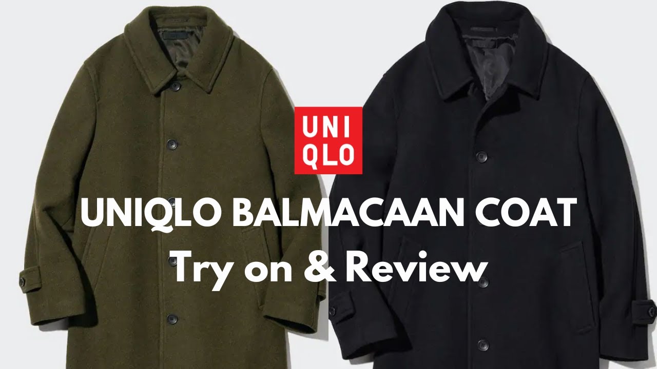 UNIQLO BALMACAAN COAT | Try on & Review - YouTube
