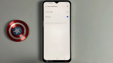 Flash notifications on vivo Y33s Android 11
