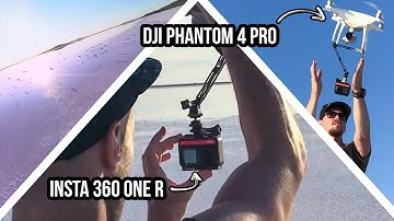 INSTA 360 ONE R + DJI Phantom 4 PRO = INSANE AERIAL FILMING