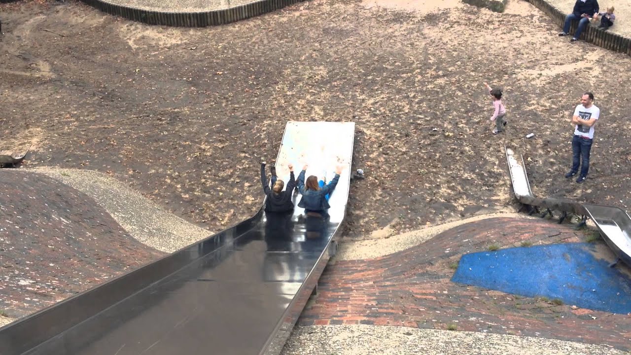 Beans and Herbie on the Slide! YouTube