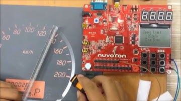 Nuvoton Based Speed Limit System Using Infrared Sensor