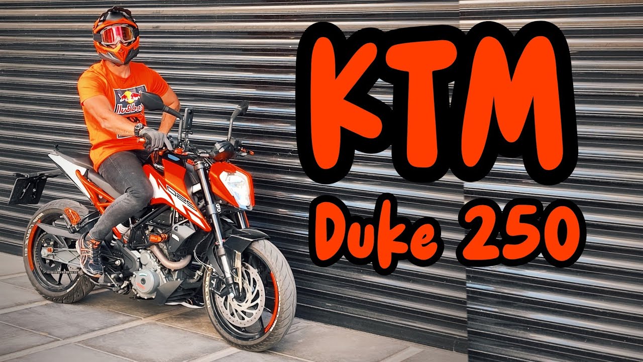 KTM DUKE 250 / کی تی ام دوک ۲۵۰ - YouTube