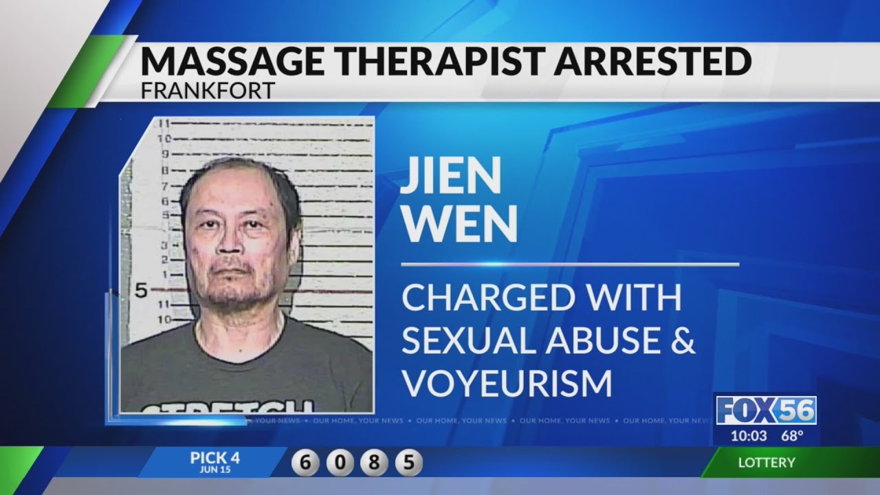 Frankfort massage therapist charged with sexual abuse, voyeurism