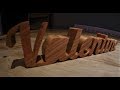 How to use a scroll saw to make letters/names How to use a scroll saw to make letters/names