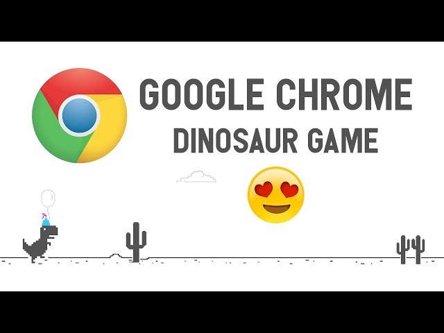 Play the Dinosaur Game Hidden inside your Google Chrome - Digital