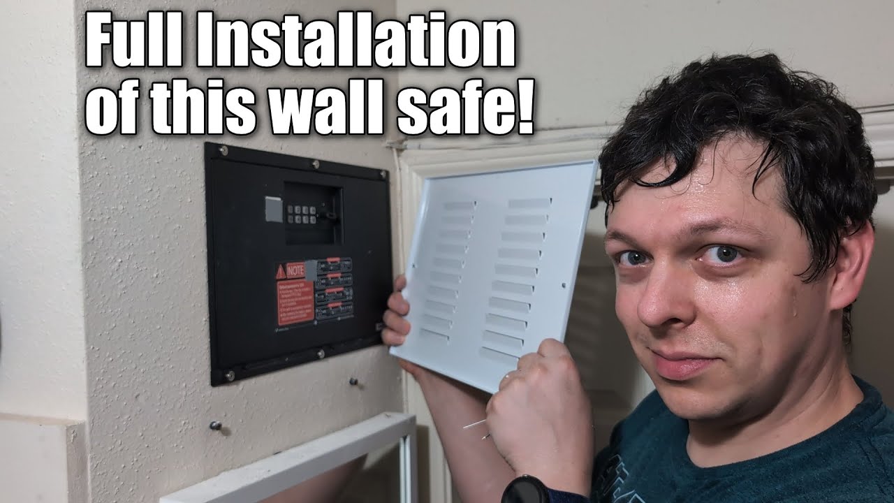 Want a hidden safe that's easy to install? This wall safe is perfect! Watch the install now.