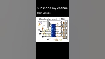 5 BAND EQUALISER CIRCUIT  !!  #nkv1994technical ! Best Quality Sound war!!