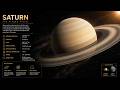 Saturn The Most Beautiful Planet in the Solar System 🪐✨