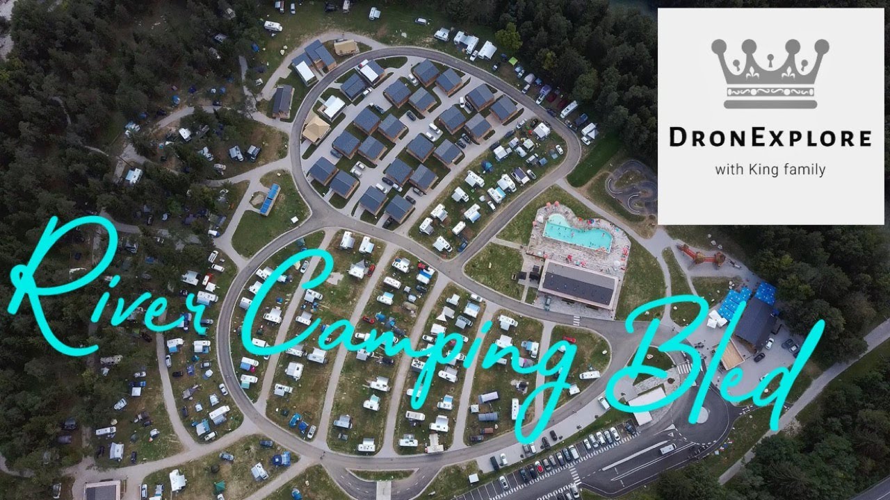 River Camping Bled (Slovenia) fimi x8 se 4k drone footage 