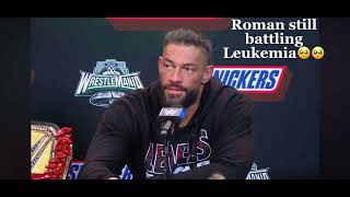 WWE: - Edit Roman Reigns Still Battling Leukemia.🥺🥺🥺🥺 #wwe #wweedit #wweedits #romanreigns
