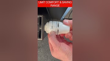 Redia Danfoss Radiator thermostat installation and setup  #danfoss #thermostats #mounting