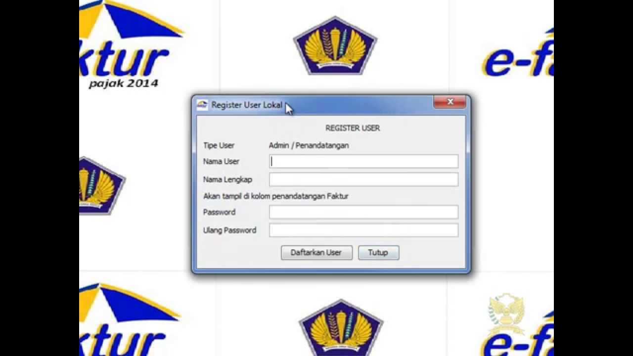 Install Sertifikat Elektronik pada E Faktur - YouTube