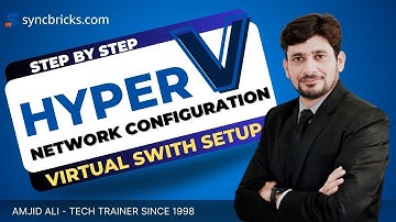 Hyper V Network Configuration : Virtual Switch Manager