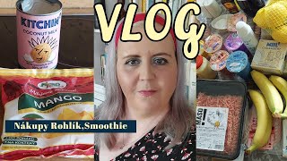 Nákupy v Rohlíku,spotřebované produkty,výborné Smoothie.#vlog #nakupy #smoothie