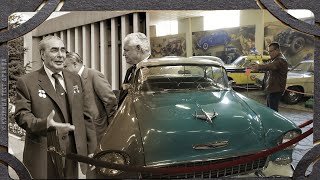 видео: Автомобиль Брежнева Chevrolet 1955 года и другие авто раритеты. Видеоэкскурсия музей Фаэтон. Часть 1 картинка: Автомобиль Брежнева Chevrolet 1955 года и другие авто раритеты. Видеоэкскурсия музей Фаэтон. Часть 1