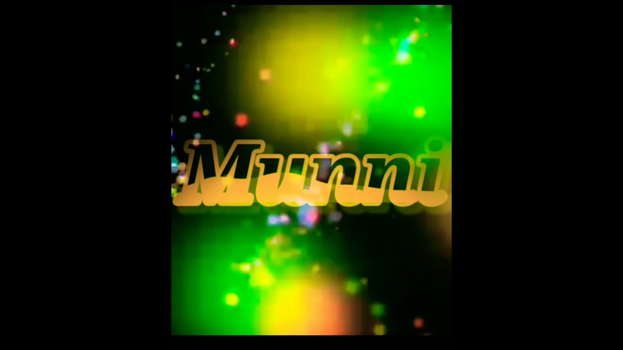 i love u munni name wallpaper