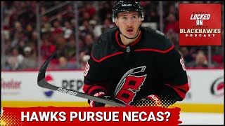 Should Chicago Blackhawks Pursue Martin Necas? + Rick Ball Replaces Chris Vosters