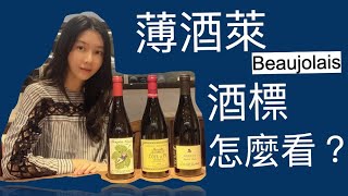 [酒標的秘密] 3分鐘帶你看懂薄酒萊(Beaujolais)酒標【酒酒女孩 ... 