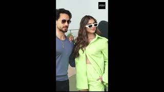 Tara Sutaria And Tiger Shroff For Heropanti 2 Promotion