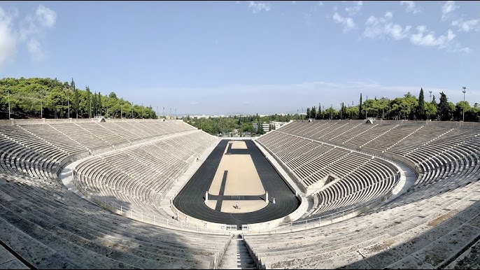 Sân vận động Panathenaic -Nơi tổ chức thế vận hội đầu tiên thời hiện đại  năm 1896 | KHÁM PHÁ HY LẠP - YouTube