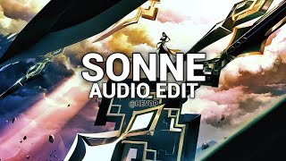 sonne - rammstein (slowed reverb) [edit audio]