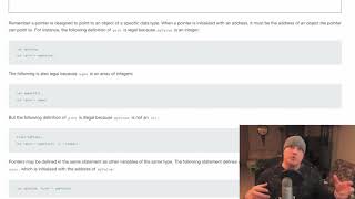 CIS277 Ch9 5 Initializing Pointers